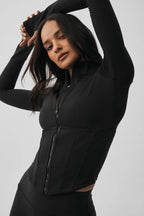 Airbrush Corset Full Zip Jacket AY