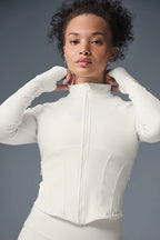 Airbrush Corset Full Zip Jacket AY