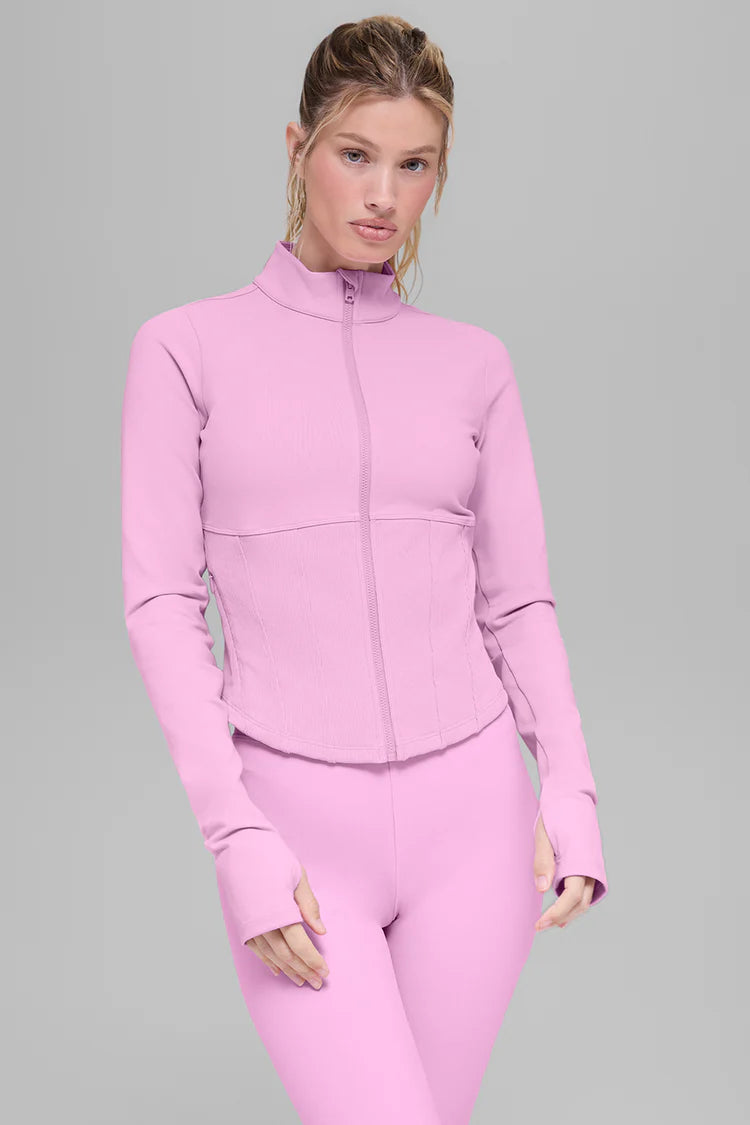 Airbrush Corset Full Zip Jacket AY